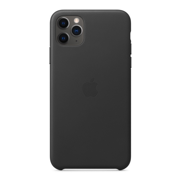 Apple Leather Case - iPhone 11 Pro Max - Black