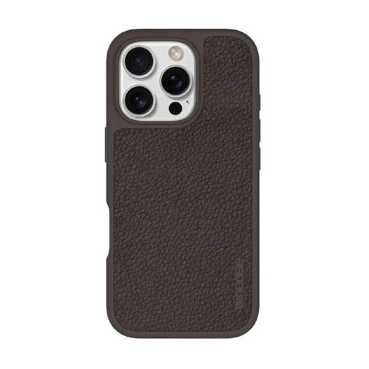 Incase ICON MagSafe Case for iPhone 16 Pro Cocoa Leather