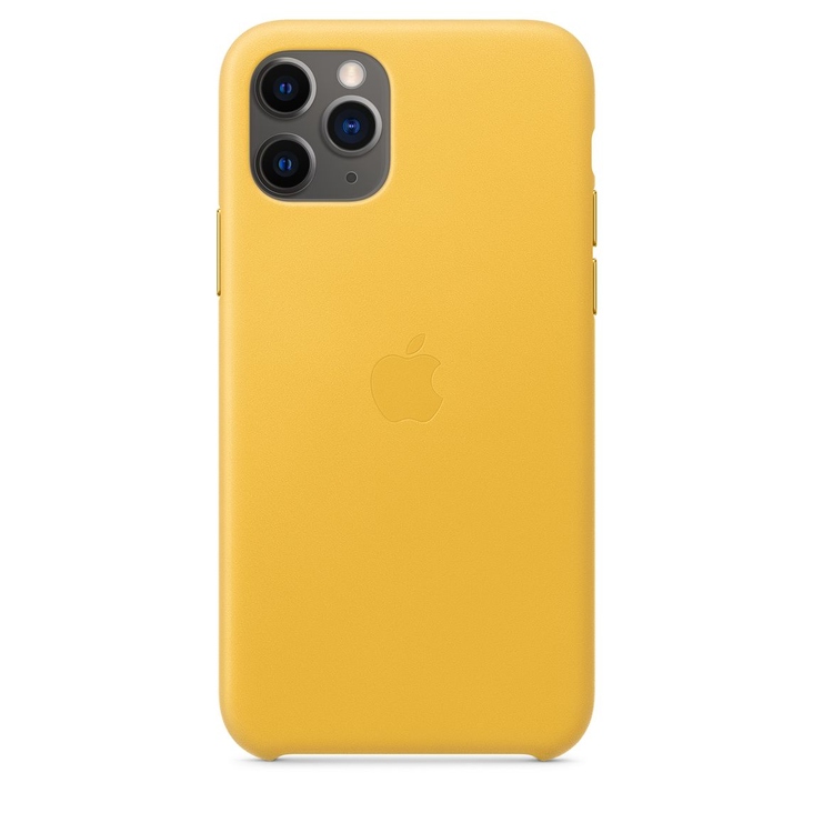 New Apple iPhone 11 Pro Leather Case — Meyer Lemon