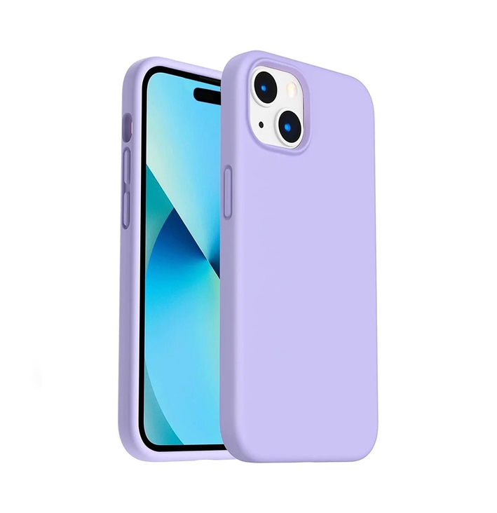 Silicone Protective Case iPhone 15/14/13 - Purple