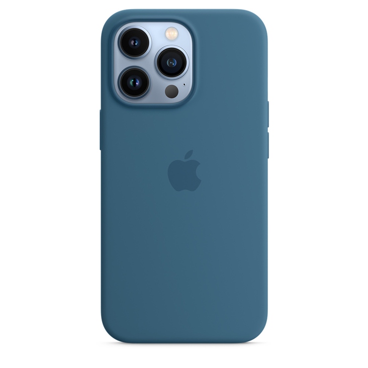 Apple iPhone 13 Pro Silicone Case with MagSafe - Blue Jay