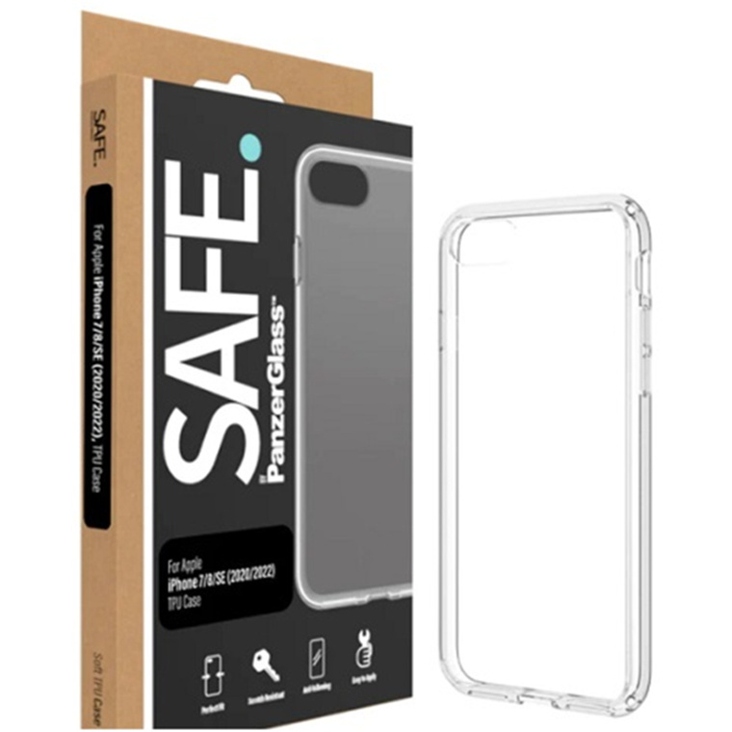 SAFE By PanzerGlass Soft TPU Case for iPhone 7/8/SE