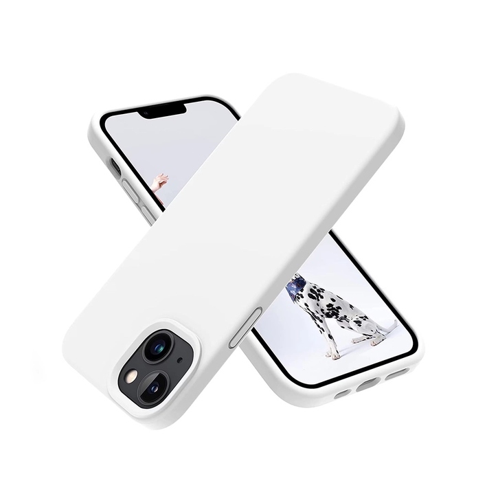 Silicone Protective Case iPhone 15/14/13 - White