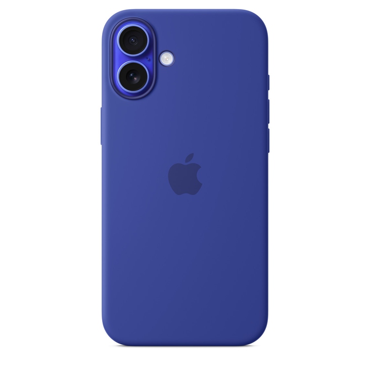 Apple iPhone 16 Silicone Case with MagSafe — Ultramarine