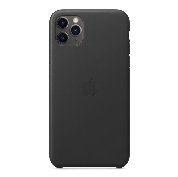 Apple Leather Case - iPhone 11 Pro - Black