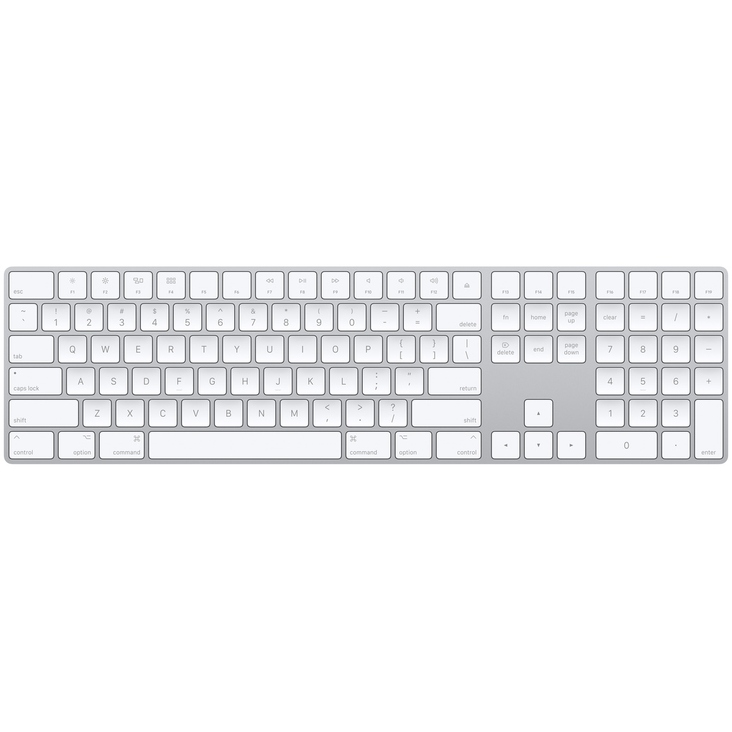 Keyboard Magic Keyboard with Numeric Keypad A1843 White