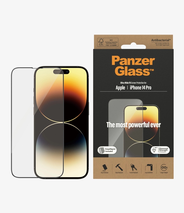 Panzer Glass Screen Protector - iPhone 14 Pro