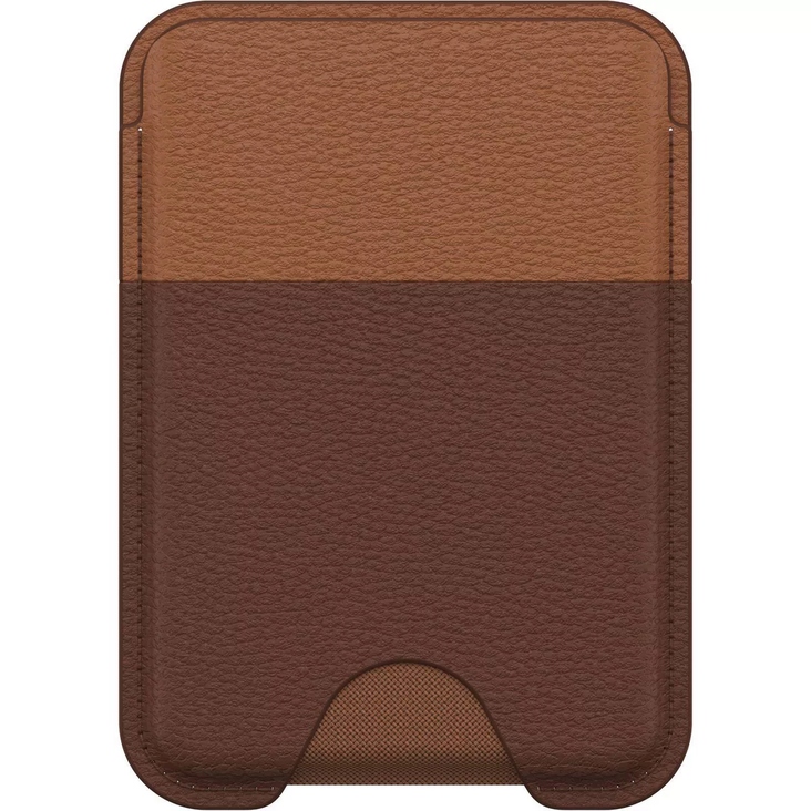OtterBox Symmetry MagSafe Cactus Leather Wallet - Rich Adobe (Brown)