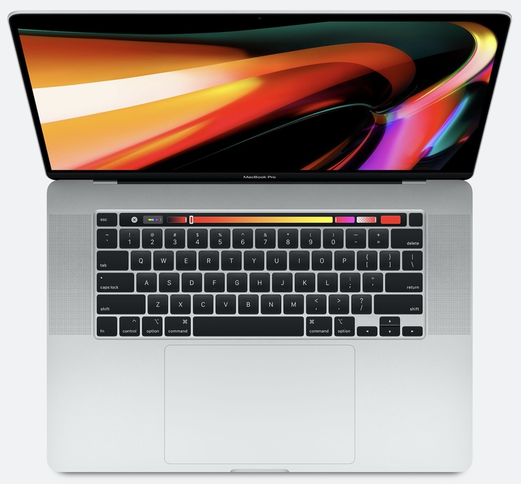 MacBook Pro 16" 2019 2.3GHz 8C i9/16GB/1TB Silver