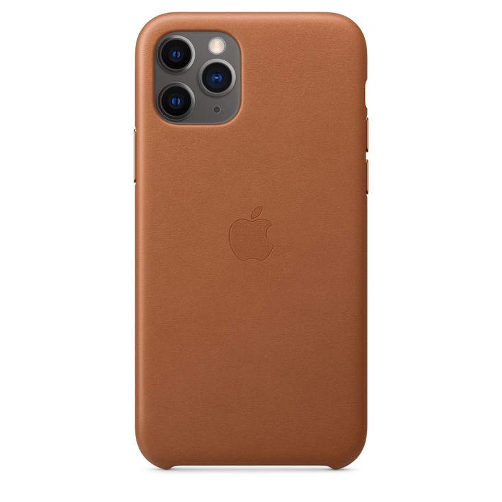 New Apple iPhone 11 Pro Leather Case — Saddle Brown