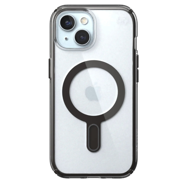 Speck Presidio Perfect-Clear MagSafe Case For iPhone 15/14/13