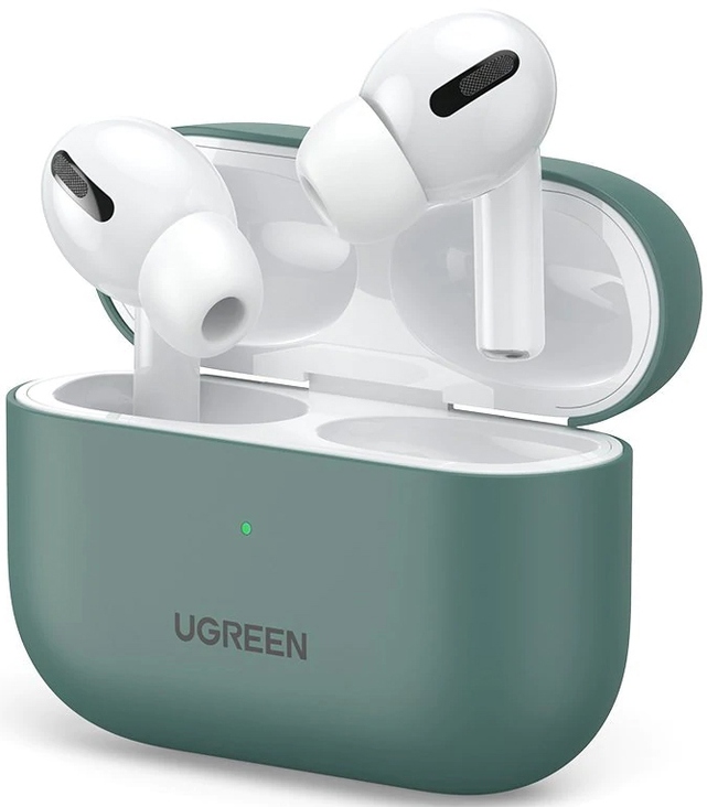 UGREEN Silicon Cover for AirPods Pro (Midnight Green)