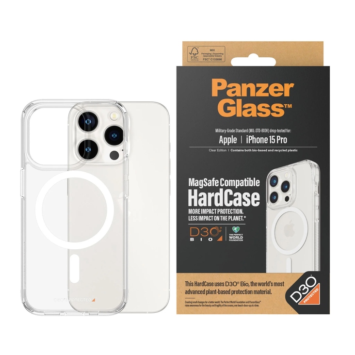 PanzerGlass HardCase iPhone 15 Pro - MagSafe