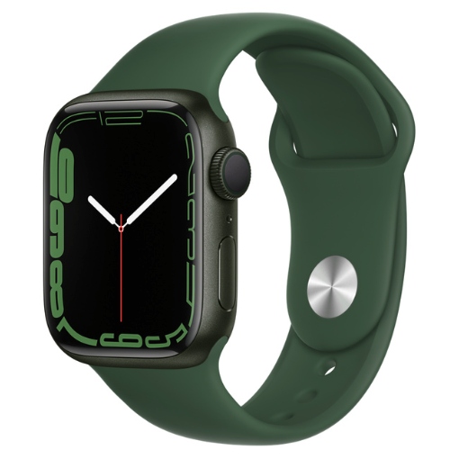 Apple Watch Series 7 45mm CEL Green Aluminium Case Clover Sport Band