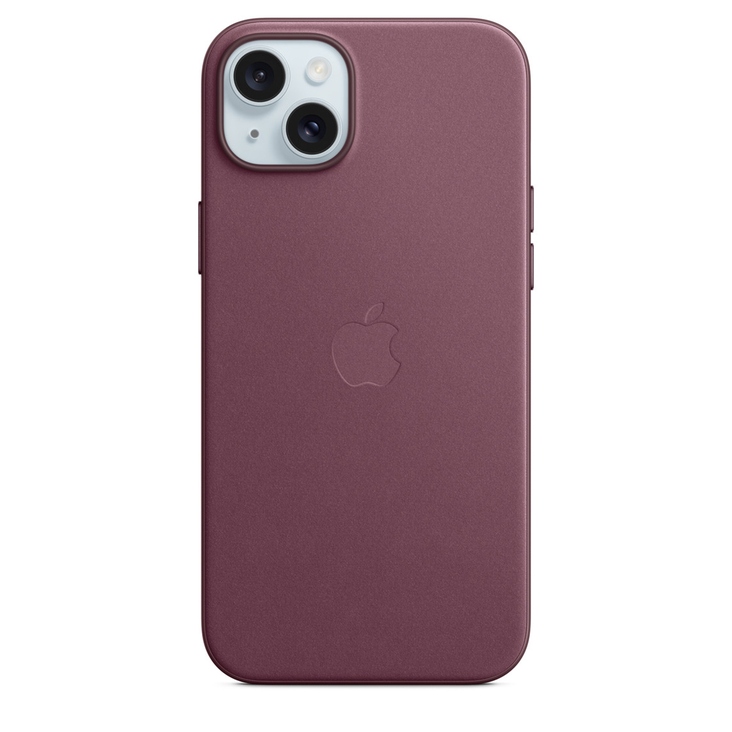 Apple iPhone 15 FineWoven Case with MagSafe —Mulberry