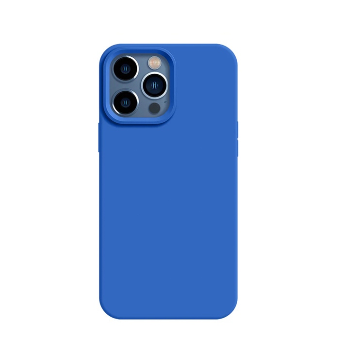 Silicone Protective Case iPhone 15 Pro Max - Blue