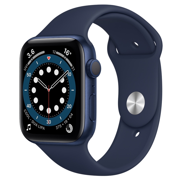 Watch Series 6 40mm GPS Blue Aluminium Case Deep Navy Sport Band