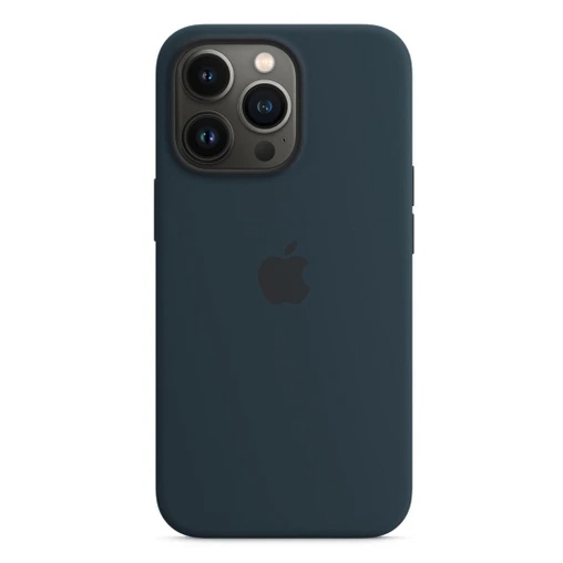 Apple iPhone 13 Pro Silicone Case with MagSafe - Abyss Blue