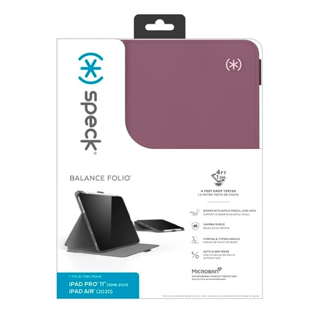 Speck Balance Folio Case iPad Pro 11" (2018-2022) & iPad Air 10.9" - Black