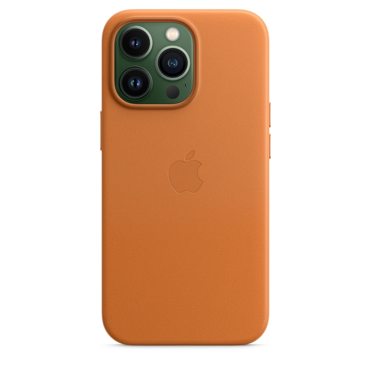 Apple iPhone 13 Pro Leather Case with MagSafe - Golden Brown