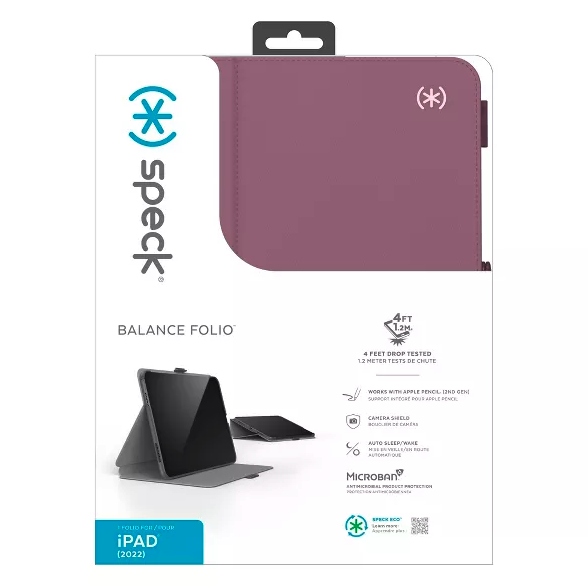 Speck Balance Folio Case For iPad 10.9" (10/A16) - Purple