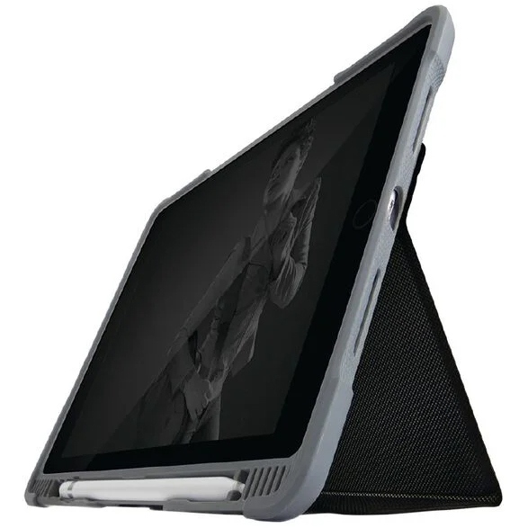 STM DUX Plus Duo Case - iPad 7/8/9 - Black