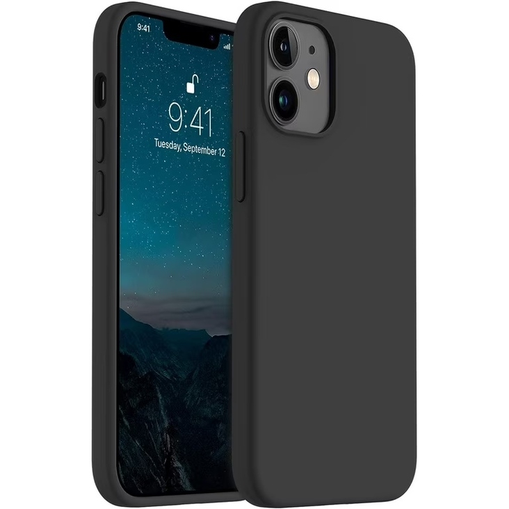 UGREEN Silicone Protective Case - iPhone 12/12 Pro - BLK