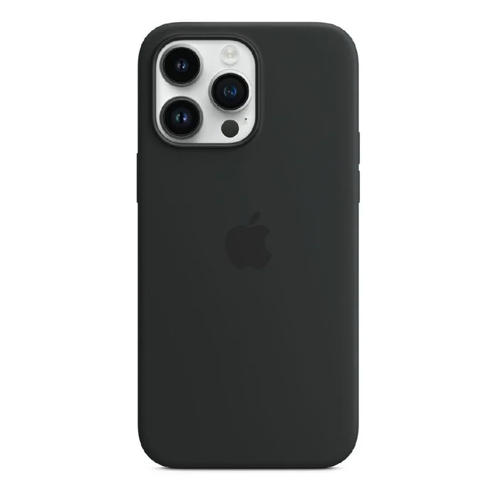 Apple iPhone 14 Pro Silicone Case with MagSafe — Midnight
