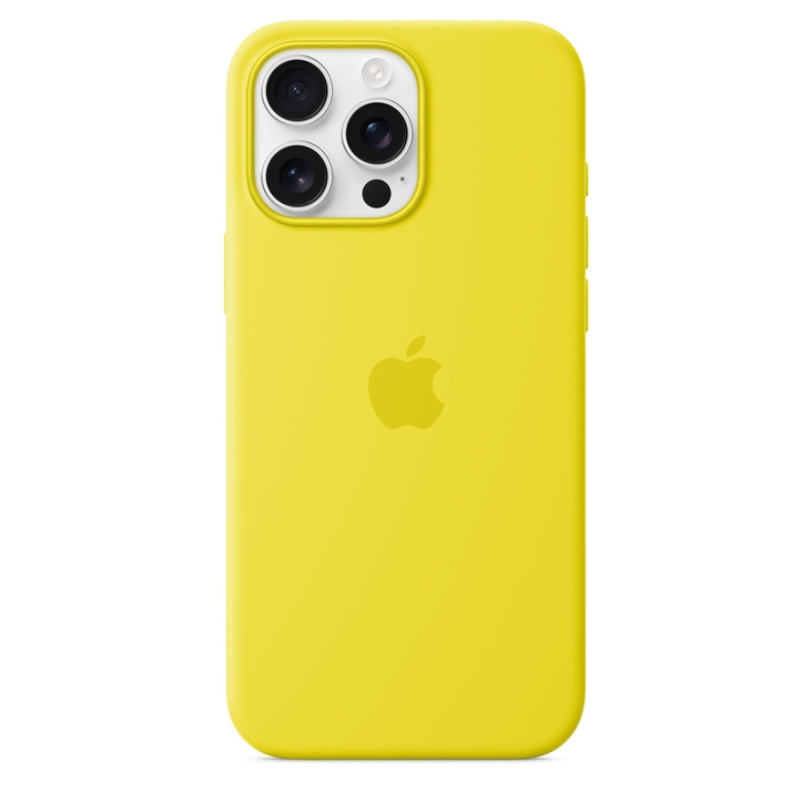 Apple iPhone 16 Pro Max Silicone Case MagSafe — Star Fruit