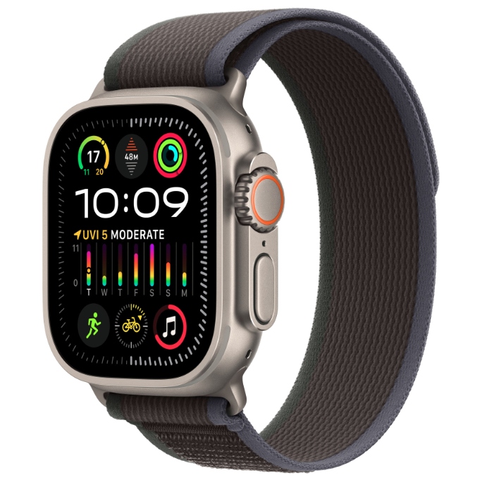 Watch Ultra 49mm CEL Titanium Case Black/Grey Trail Loop (M/L)