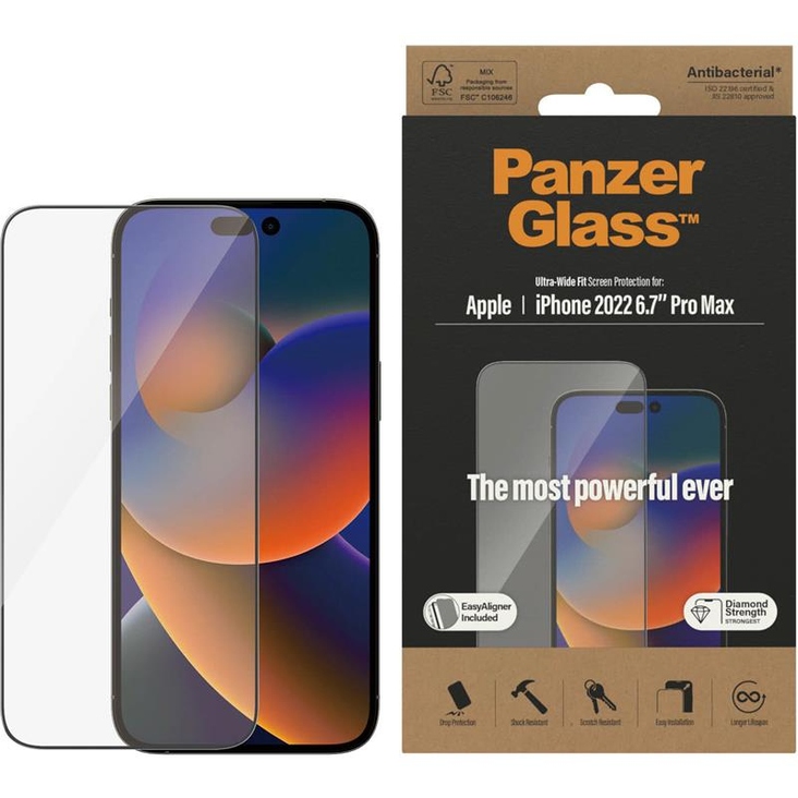 Panzer Glass Screen Protector - iPhone 14 Pro Max