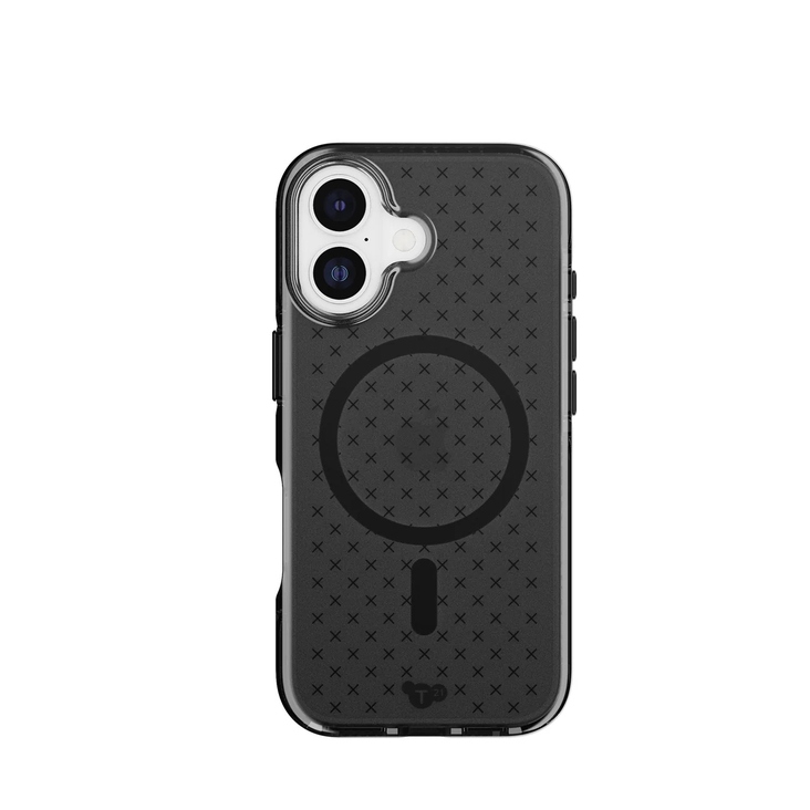 Tech 21 EvoCheck MagSafe iPhone 17 Case - Smokey/Black