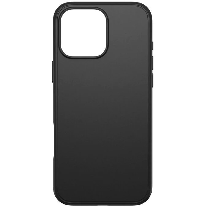 OtterBox Symmetry MagSafe Cactus Leather Case for iPhone 16 Pro Max - Noir Ash (Black)