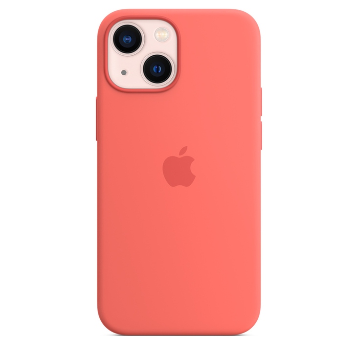 Apple iPhone 13 Silicone Case with MagSafe - Pink Pomelo