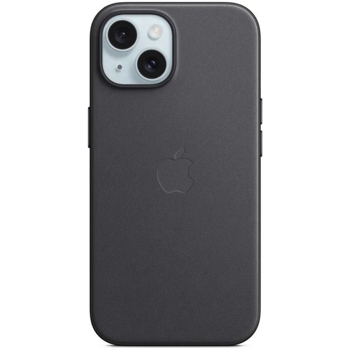 Apple iPhone 15 FineWoven Case with MagSafe — Black