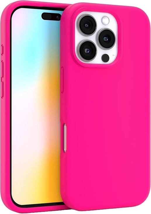 Silicone Protective Case iPhone 16 Pro Max - Pink
