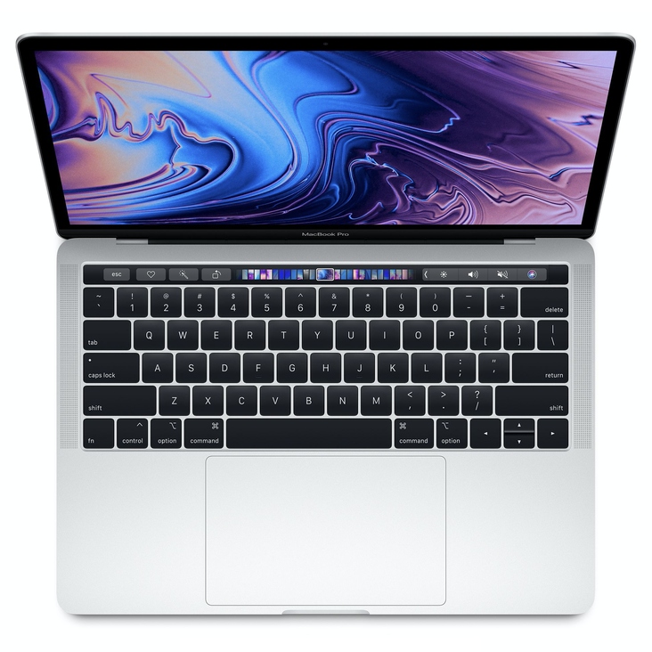 MacBook Pro 13-inch (2019) 2.4GHz QC i5/8GB/256GB Silver