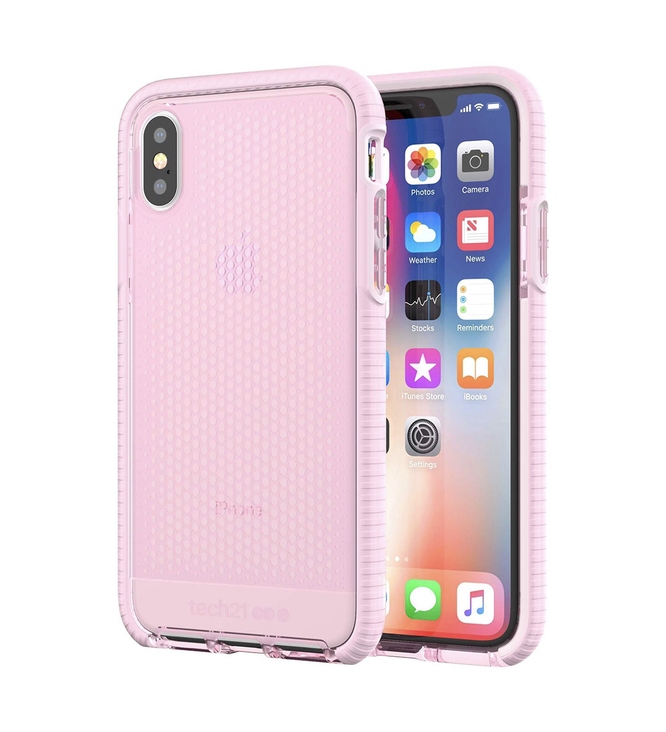 tech21 Evo Mesh Phone Case for Apple iPhone X/XS - Pink