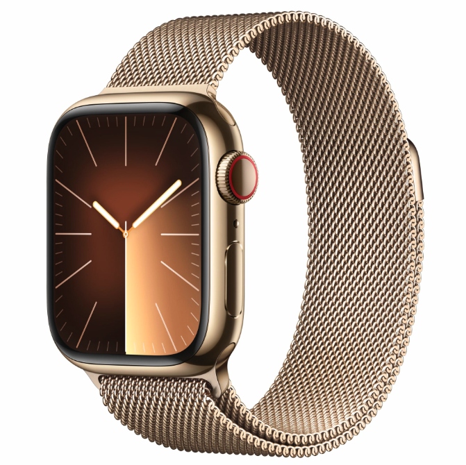 Watch Series 9 45mm CEL Gold Stainless Steel Gold Milanese Loop