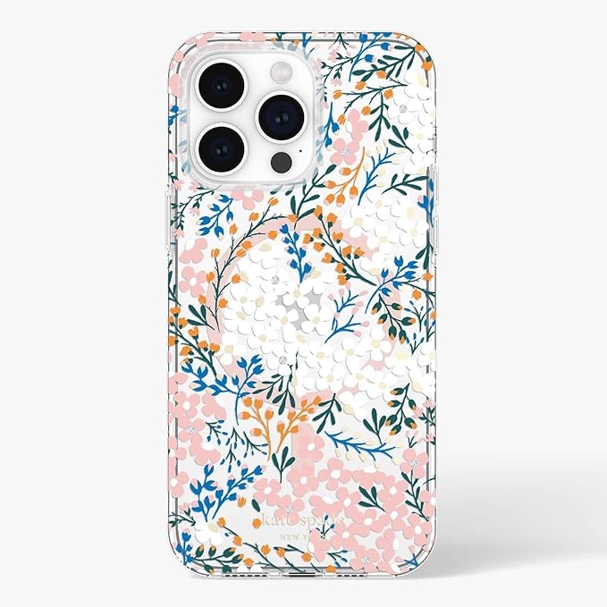 Kate Spade iPhone 14 Pro Max Protective Case MagSafe - Multi Floral Rose