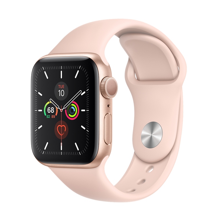 Watch Series 5 40mm GPS Gold Aluminium Case Pink Sand Sport Band