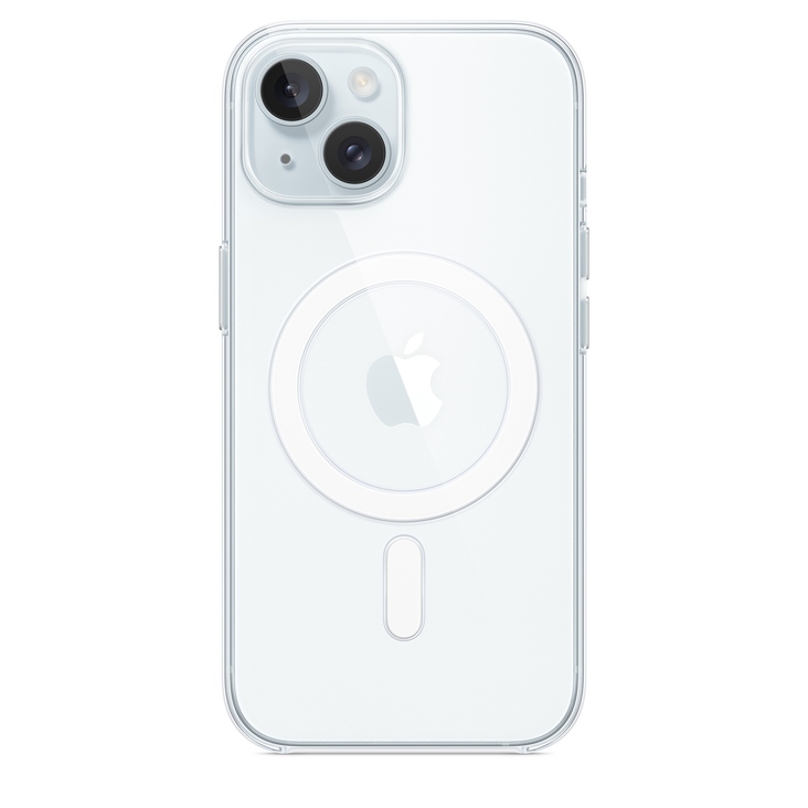 iPhone 15 Clear Case with MagSafe — Clear