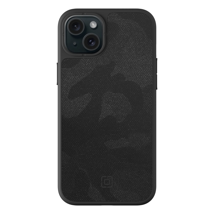 Incipio Cru. Protective Case with MagSafe for iPhone 15/14/13 - Black Camo