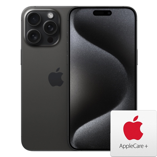 iPhone 15 Pro Max 256GB Black Titanium with AppleCare+