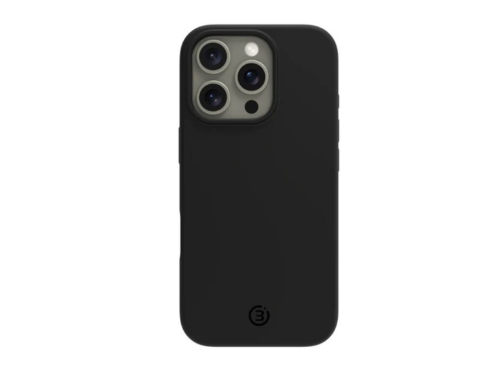 3SIXT iPhone 16 Pro PureFlex+ MagSafe Silicone Case - Black