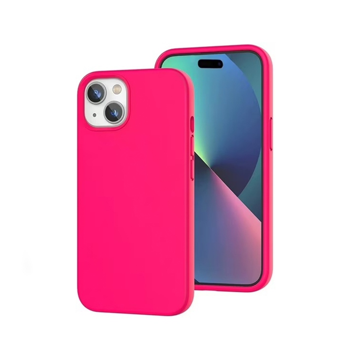 Silicone Protective Case iPhone 15/14/13 - Pink