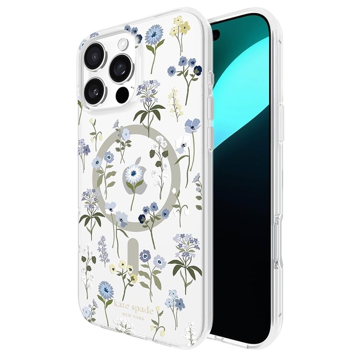 Kate Spade iPhone 16 Pro Max Protective Case MagSafe - Precious Bloom